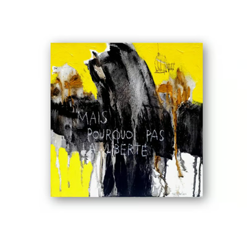 LA LIBERTÉ - Acrylic on canvas by ICI ET LÀ - view 3